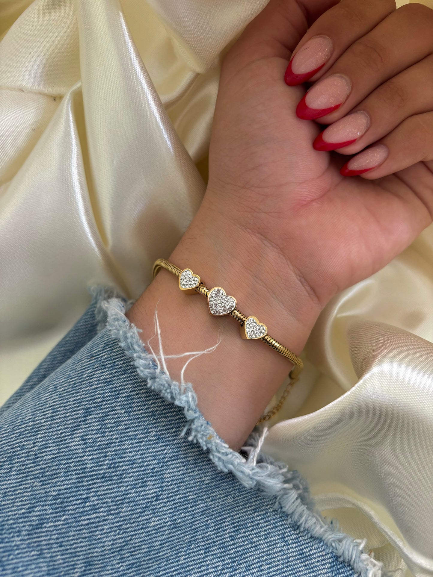 TREE HEARTS BRACELET