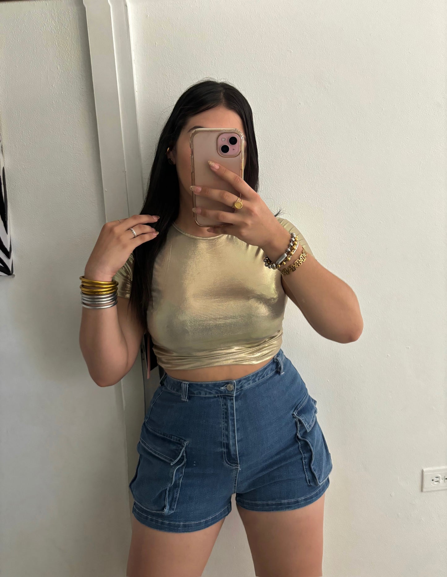METALLIC TOP