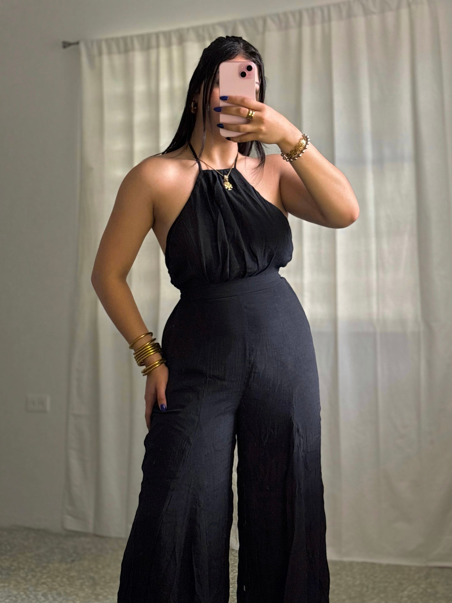 GAIA OPEN BACK JUMPSUIT