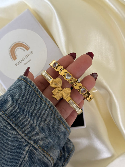 COQUETTE BANGLE BRACELETS