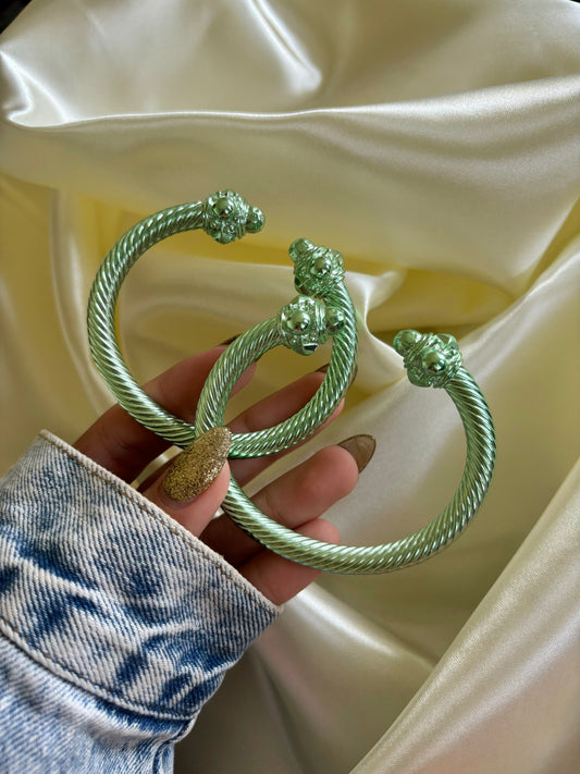 GREEN METALICA BANGLE