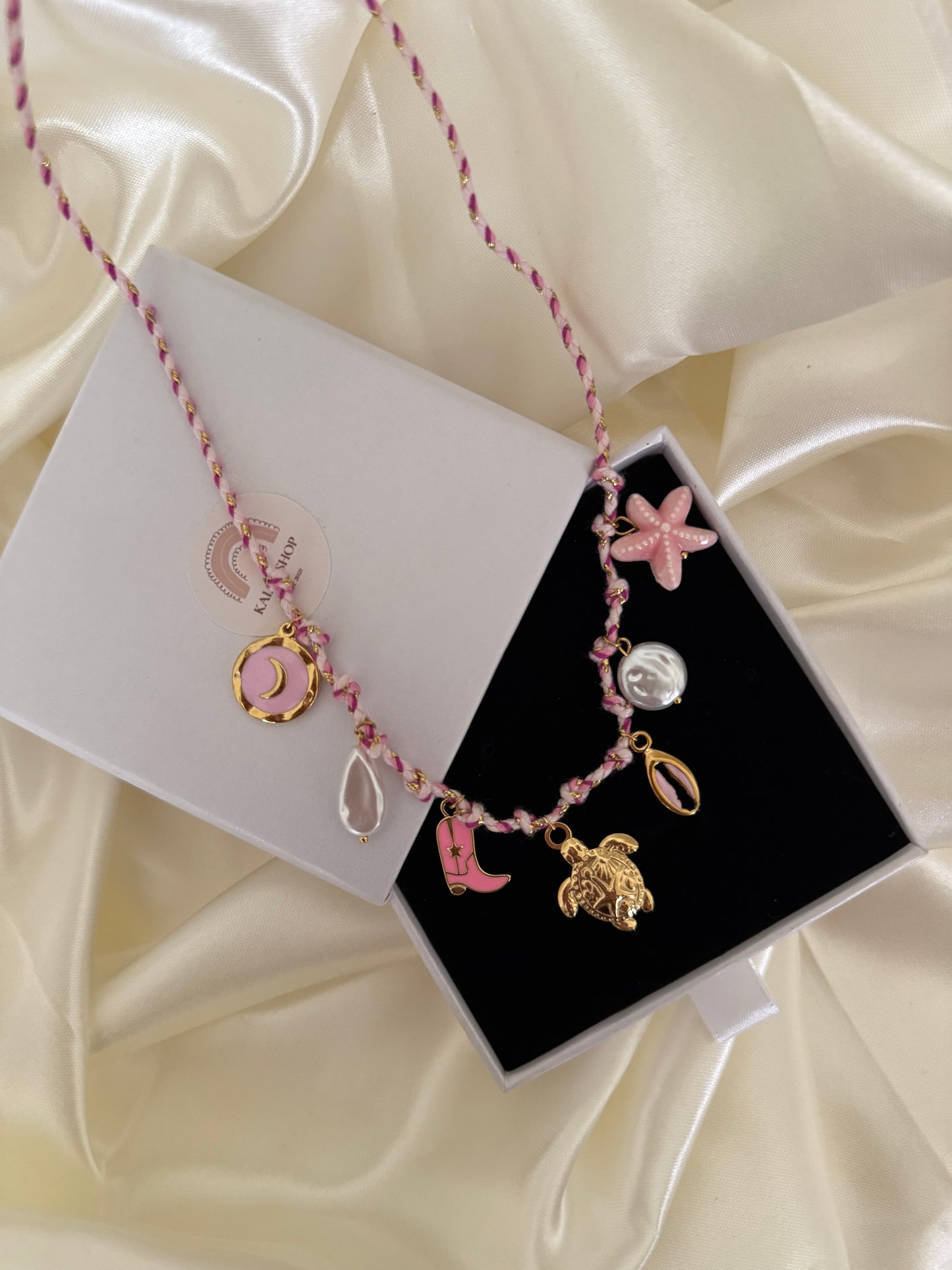 PINK GOLDEN  MUCH CHARM