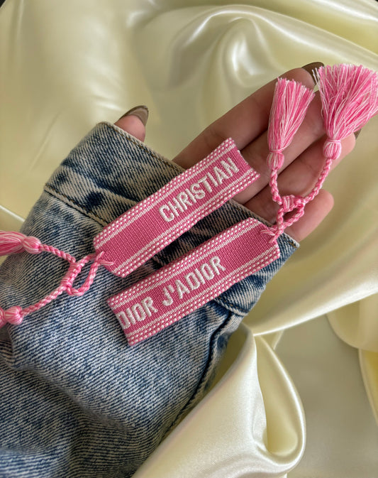 HOT PINK CD 1 BRACELET