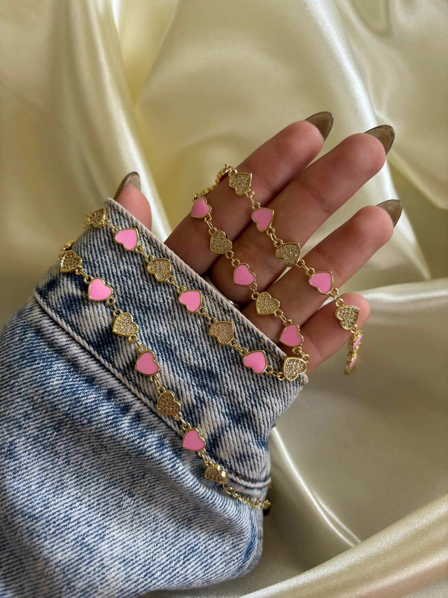 PINK LOVE NEKCLACE