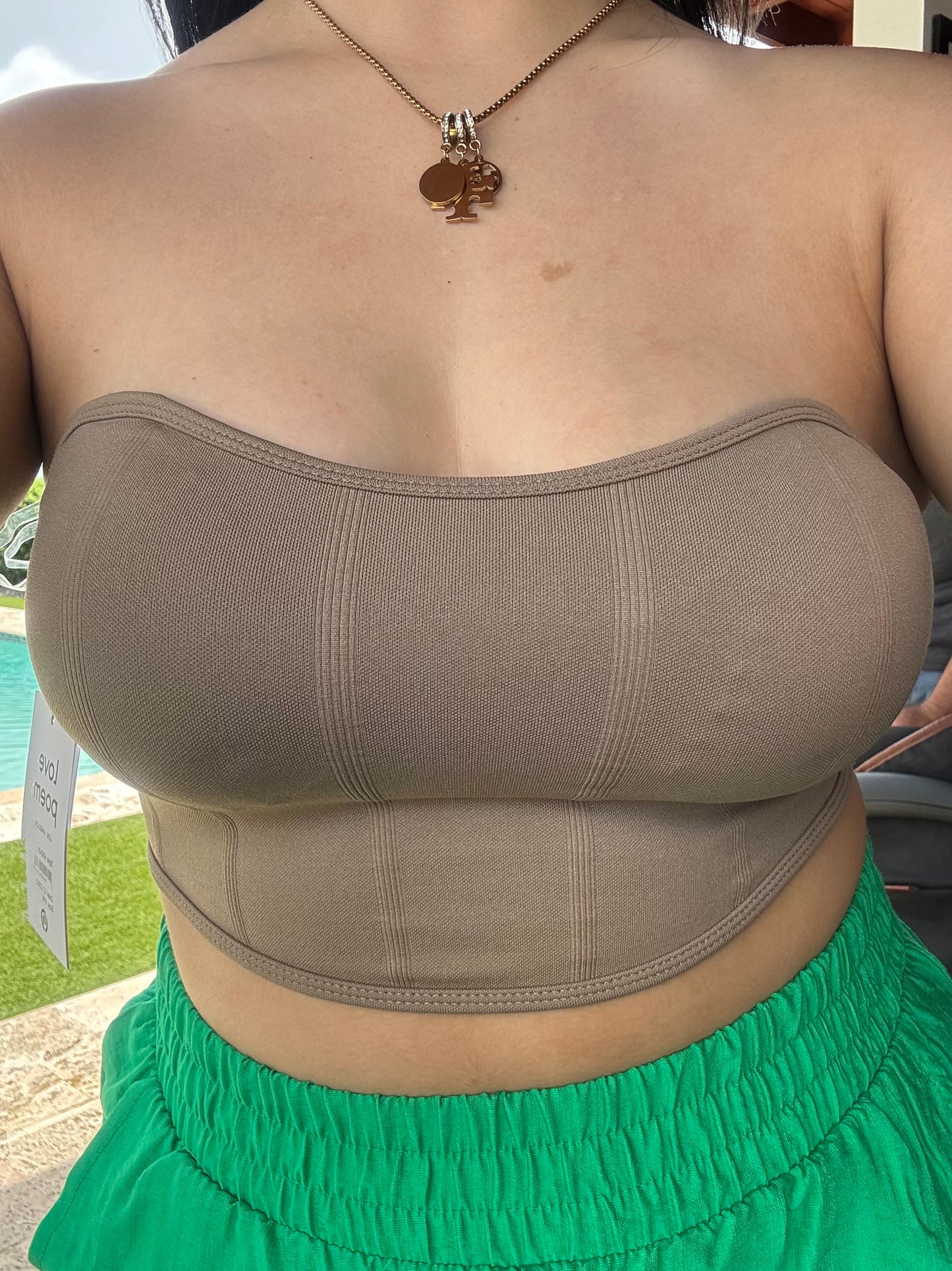 CORSET CREAMY BASIC TOP