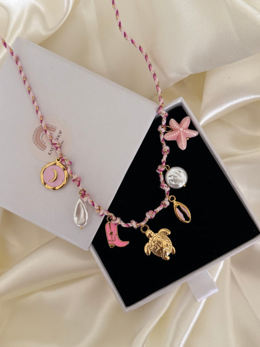PINK GOLDEN  MUCH CHARM