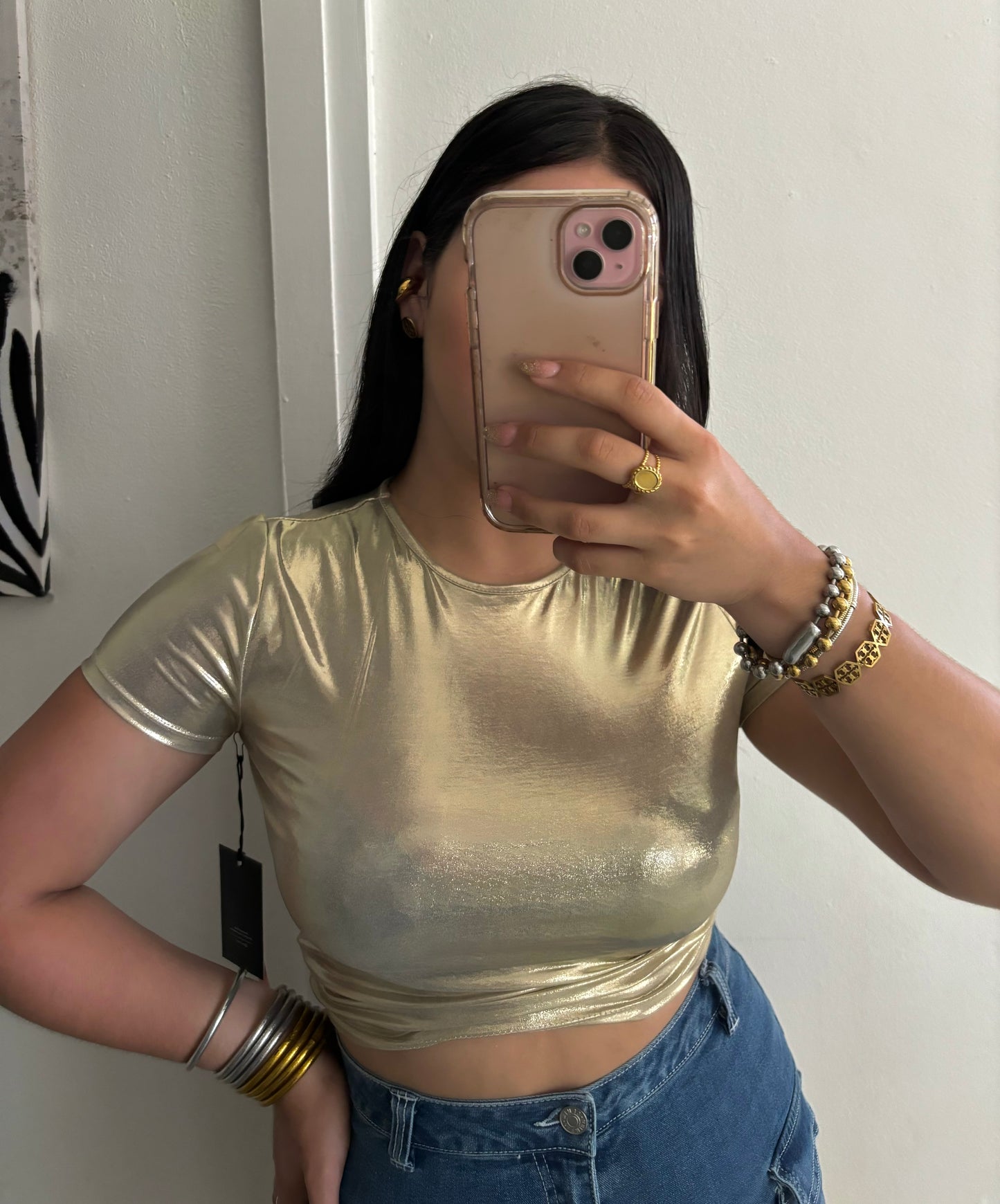 METALLIC TOP
