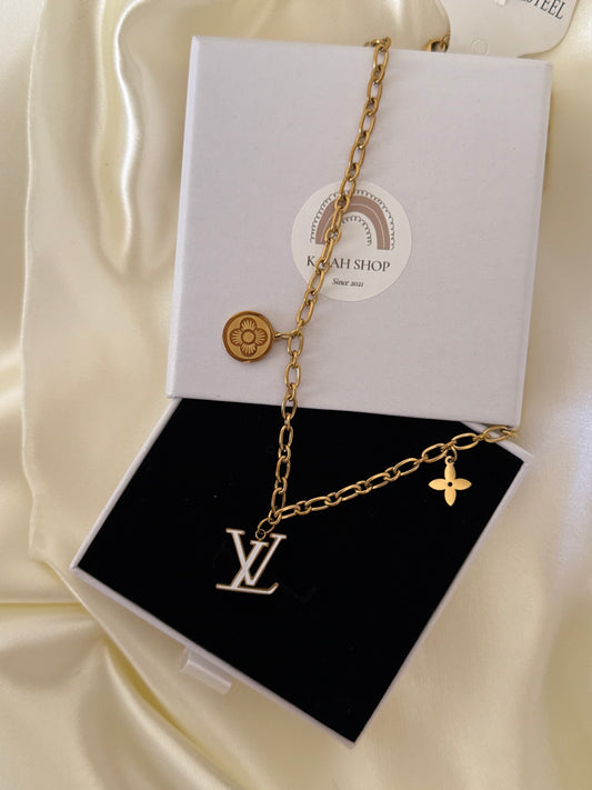 LV CHARM NECKLACE