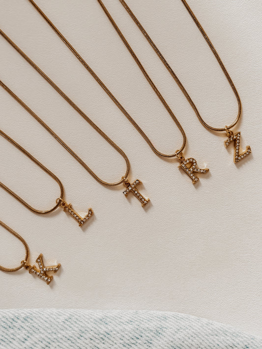 KEISH LETTER NECKLACE