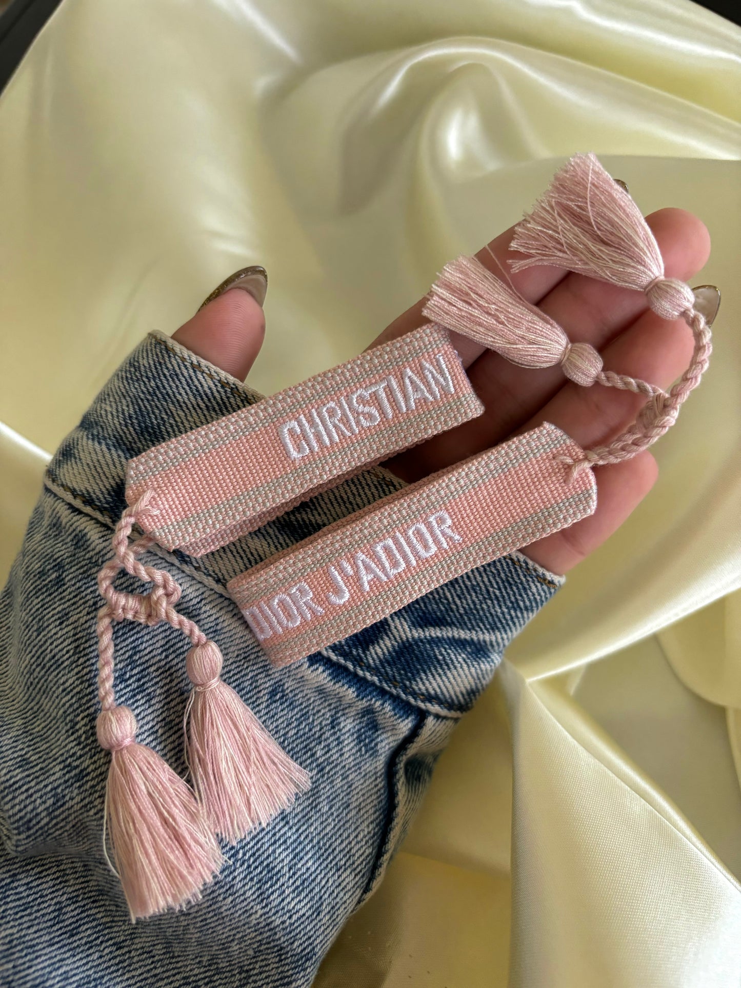 PINK & BLUE CD 1BRACELET