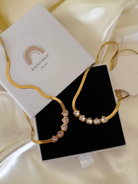 HEARTS NECKLACE