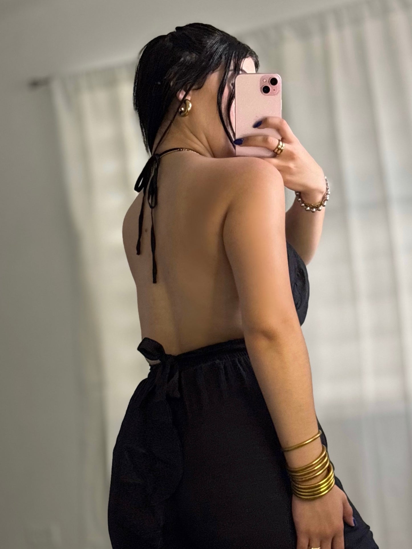 GAIA OPEN BACK JUMPSUIT